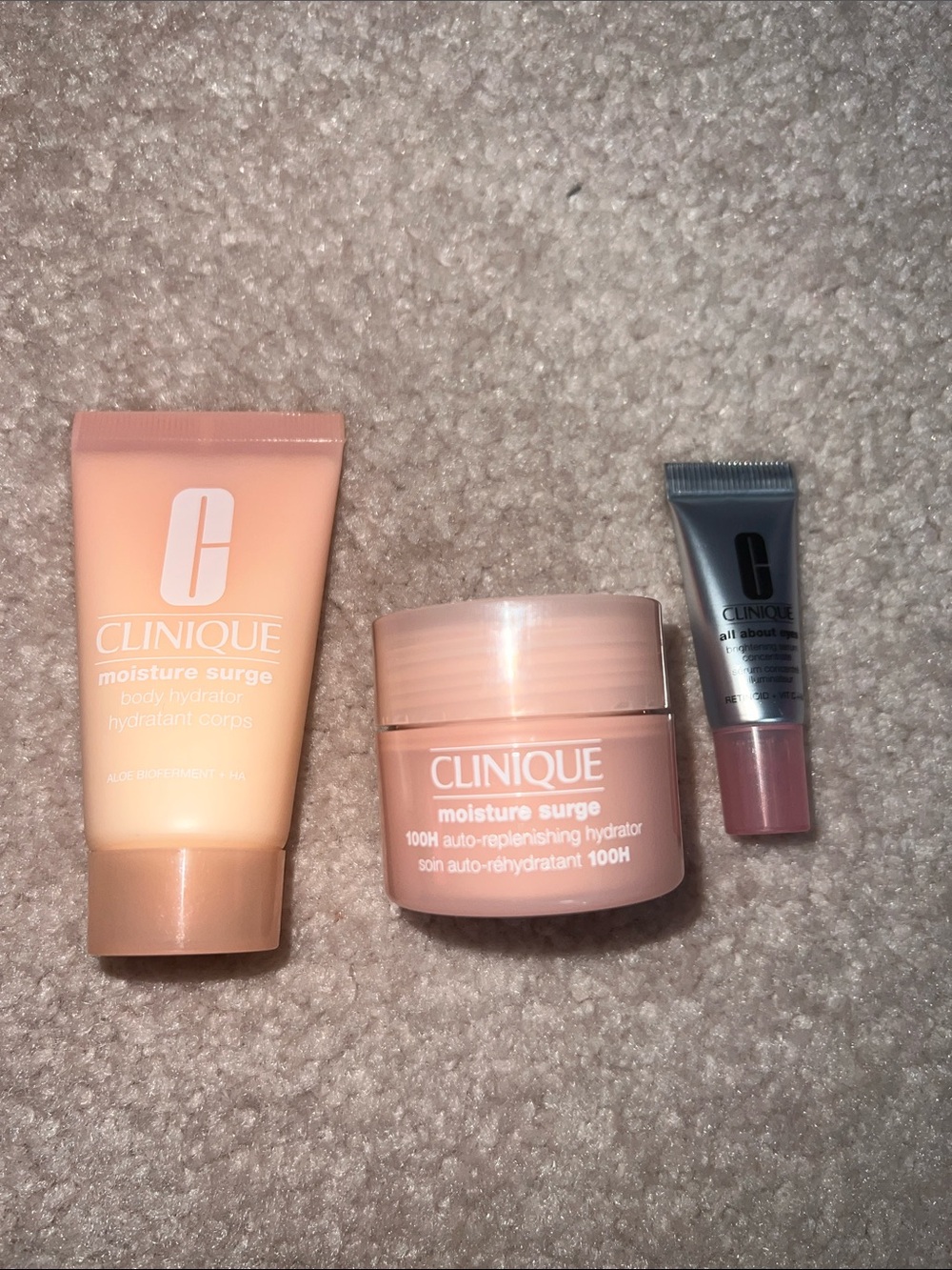NWT 3pc Clinique Travel Size skin care